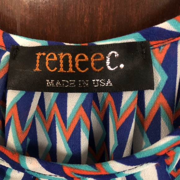 Halter Camisole with geometric shapes - Picture 2 of 2